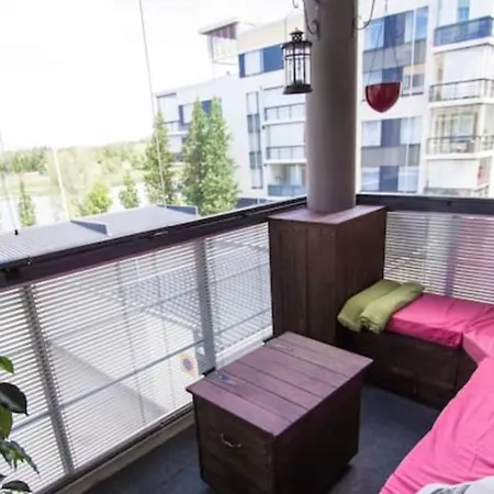 Huoneisto Riverport With Sauna *